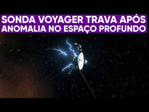 Anomalia trava a sonda Voyager no espaço