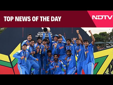 India vs England: Team India's Sixth U19 WC Win | Top News Of The Day: February 7, 2026