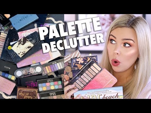 EYESHADOW / FACE PALETTE COLLECTION DECLUTTER! 2018 - UChplUdodMCdfZfmTQbRhNWw