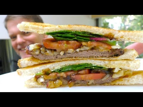 How To Make An Aussie Steak Sandwich - Greg's Kitchen - UCGXHiIMcPZ9IQNwmJOv12dQ