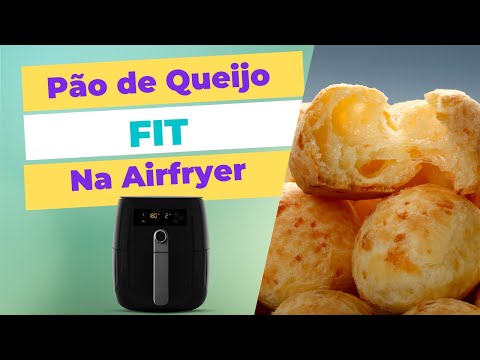 Pão de Queijo Fit na Airfryer - Receita Fácil, Rápida e Saudável!