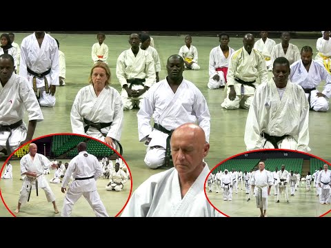 COLLECTIF DES JEUNES DU KARATE SENEGAL A DAKAR ARENA