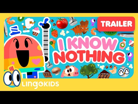 Play and Learn with the Lingokids CARTOONS FOR KIDS 🤖❓ I Know Nothing!
