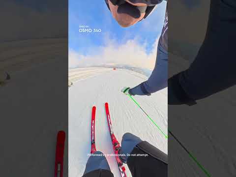 Feel the 360° adrenaline | Osmo 360 Extreme Ski POV