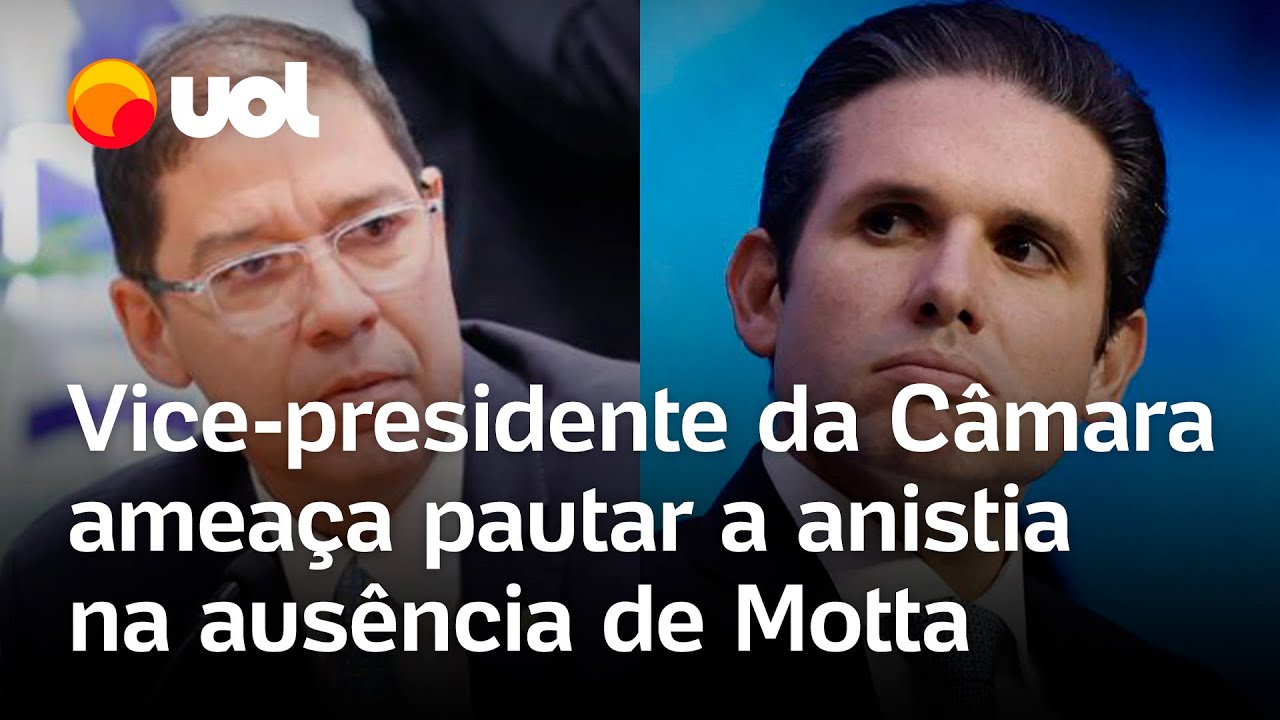 Deputado bolsonarista ameaça Motta e diz que colocará anistia em votação se presidente sair do país