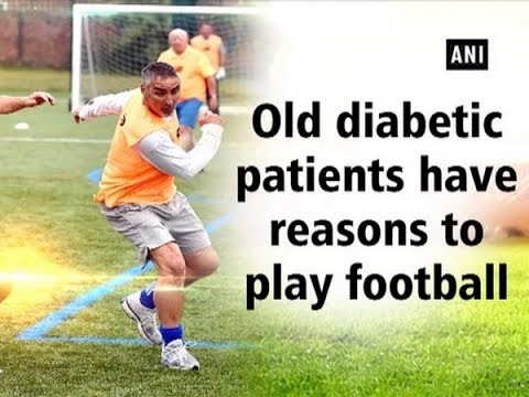 Old diabetic patients have reasons to play football
