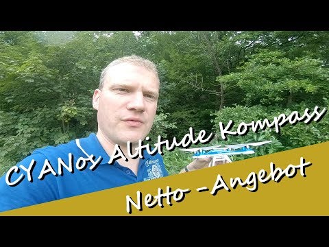 Netto Discounter - CYANos Altitude Kompass Jamara Drohne mit Kamera - Review - UCNWVhopT5VjgRdDspxW2IYQ