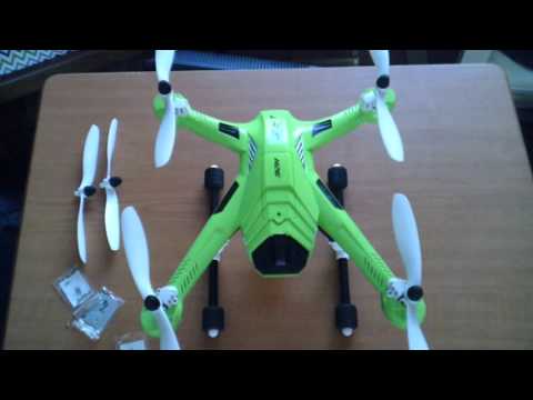 JJRC H26D quadcopter unboxing and assembly with motorised gimbal - UCPZn10m831tyAY55LIrXYYw