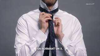 GANT - Comment nouer une cravate : nœud simple (FR)