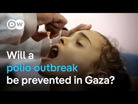 Mass polio vaccination campaign begins to immunize over 600,000 children in Gaza | DW News