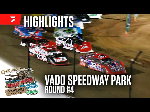 Round #4 | Wild West Shootout at Vado Speedway Park 1/11/25 | Highlights - dirt track racing video image