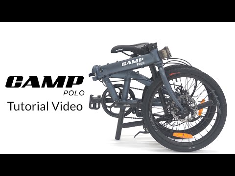 CAMP POLO foldable bicycle | Tutorial