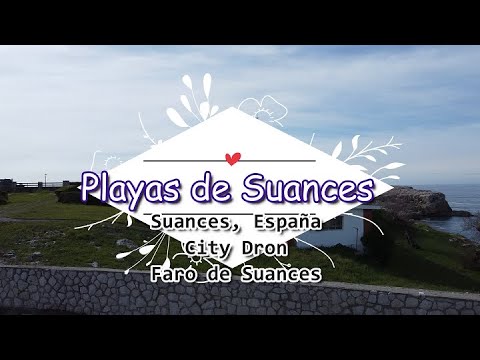 Video con Drone: Playa Suances "Playa de la Concha y Playa de los Locos".