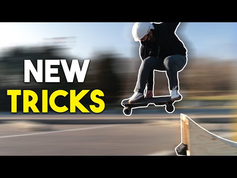 NEW Electric Skateboard Tricks