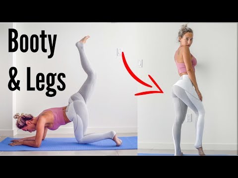 ROUND BOOTY & TONED LEGS WORKOUT by Vicky Justiz | NO EQUIPMENT! - UCR117JPMLO3Y7J5mIblkBNg