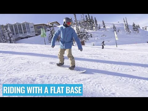 Riding With A Flat Base