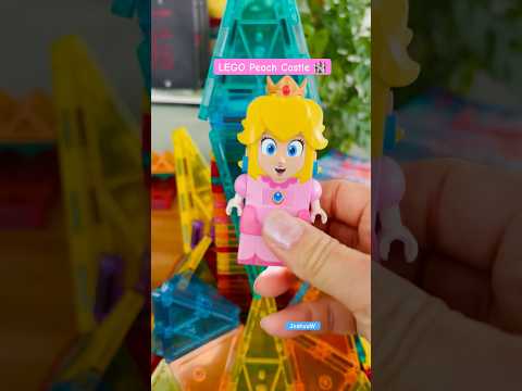 New! LEGO Peach Castle I made #shorts