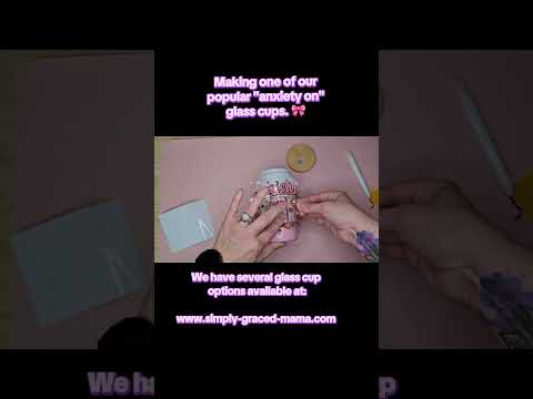 #anxiety #cup #glasscup #libby #behindthescenes #howto #tutorial #cutecups #custom #handmade #girlie