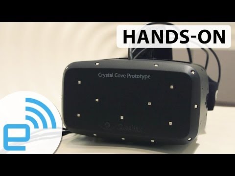 Best of CES 2014: Oculus Rift 'Crystal Cove' Prototype | Engadget - UC-6OW5aJYBFM33zXQlBKPNA