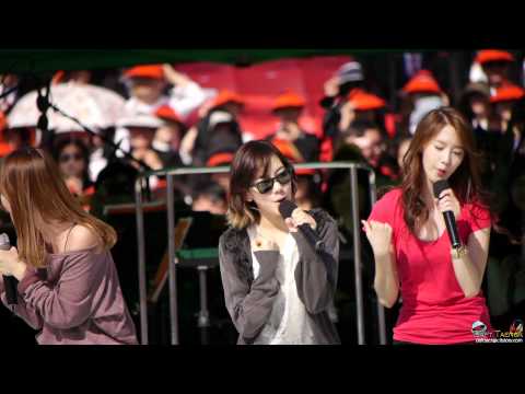 2011/05/14 평창 동계올림픽 유치기원 소녀시대 - Gee 리허설 직캠 by DaftTaengk