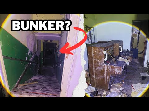 Objavili sme TAJNÝ BUNKER skrytý pod rodinným domom! | URBEX 