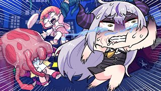 【手描き】──ラプラスのみ生存。【こまいぬ/切り抜き/Hololive】