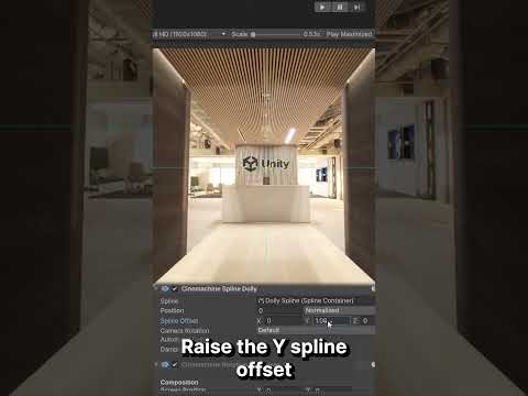 Unity Tip Tuesday: Spline Dolly and Timeline #UnityLearn #Unity3D #cinemachine #UnityTips #gamedev