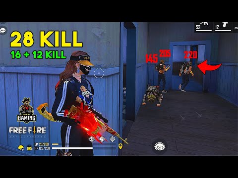 28 Kill Duo Vs Squad Ajjubhai And Jontybhai Overpower Gameplay Garena Free Fire Viddune