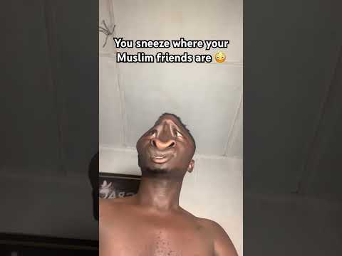 You sneeze where your Muslim friends are 😂. #funny #memes #comedy #viral #online #trending #trend