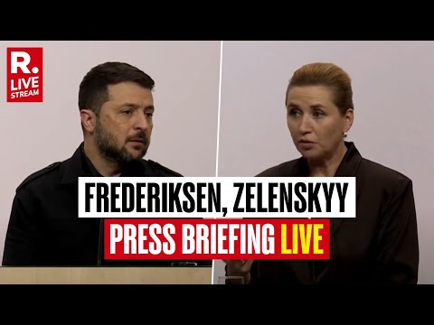 LIVE: Denmark PM Frederiksen & Ukraine’s Zelenskyy Hold Joint Press Briefing After EPC Summit