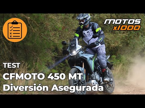 ¿Va tan bién como dicen" CF Moto MT450 , diversión asegurada| Motosx1000