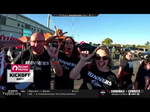 CFB Football on ESPN intro Tulane at Texas San Antonio