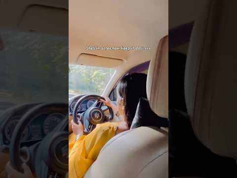 She’s in saree,now keep it desi