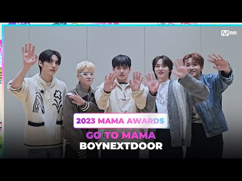 [#2023MAMA] #GOTOMAMA #boynextdoor