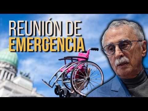 El GOBIERNO se reunió con <strong>la</strong> IGLESIA por DISCAPACIDAD <strong>ante</strong> <strong>la</strong> VISITA DEL PAPA