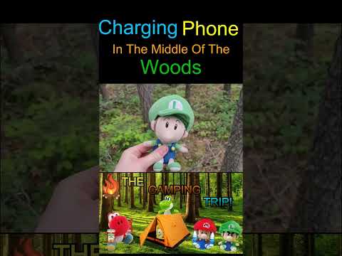 Charging Phone In The Woods!!