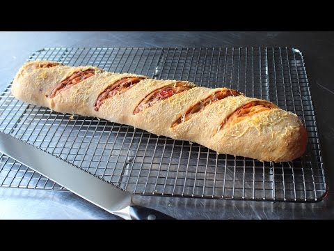 Salami Bread - How to Make a Stuffed Bread Recipe - UCRIZtPl9nb9RiXc9btSTQNw