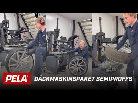 PELA Däckmaskinspaket Semiproffs - våra mest sålda maskiner i ett paket!