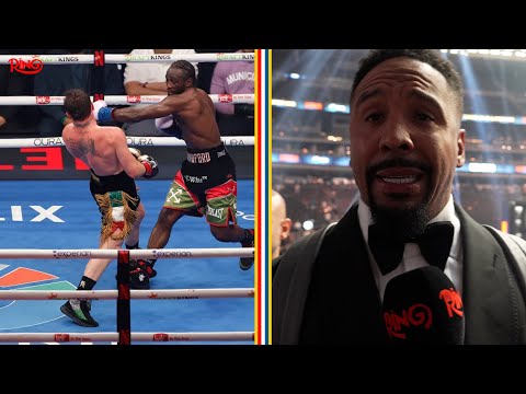 “GOAT of this Generation!” Andre Ward EXCLUSIVE REACTION To Terence Crawford WIN vs Canelo Alvarez