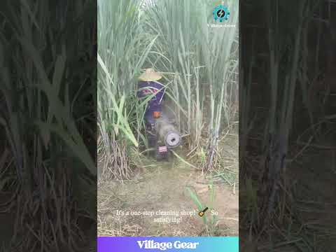 That Little Sugarcane MONSTER is My New Favorite Farm Toy!😂It Eats Leaves for Breakfast! #sugarcane