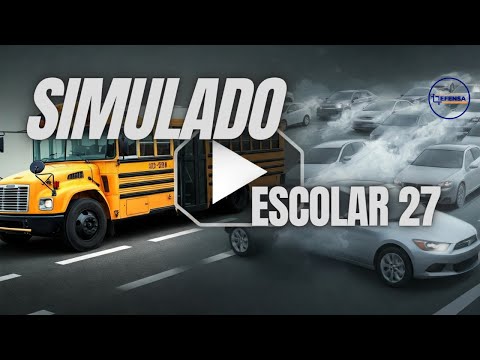 #ESCOLAR 27. TRANSPORTE DE ESCOLARES. SIMULADO, PROVA - DETRAN