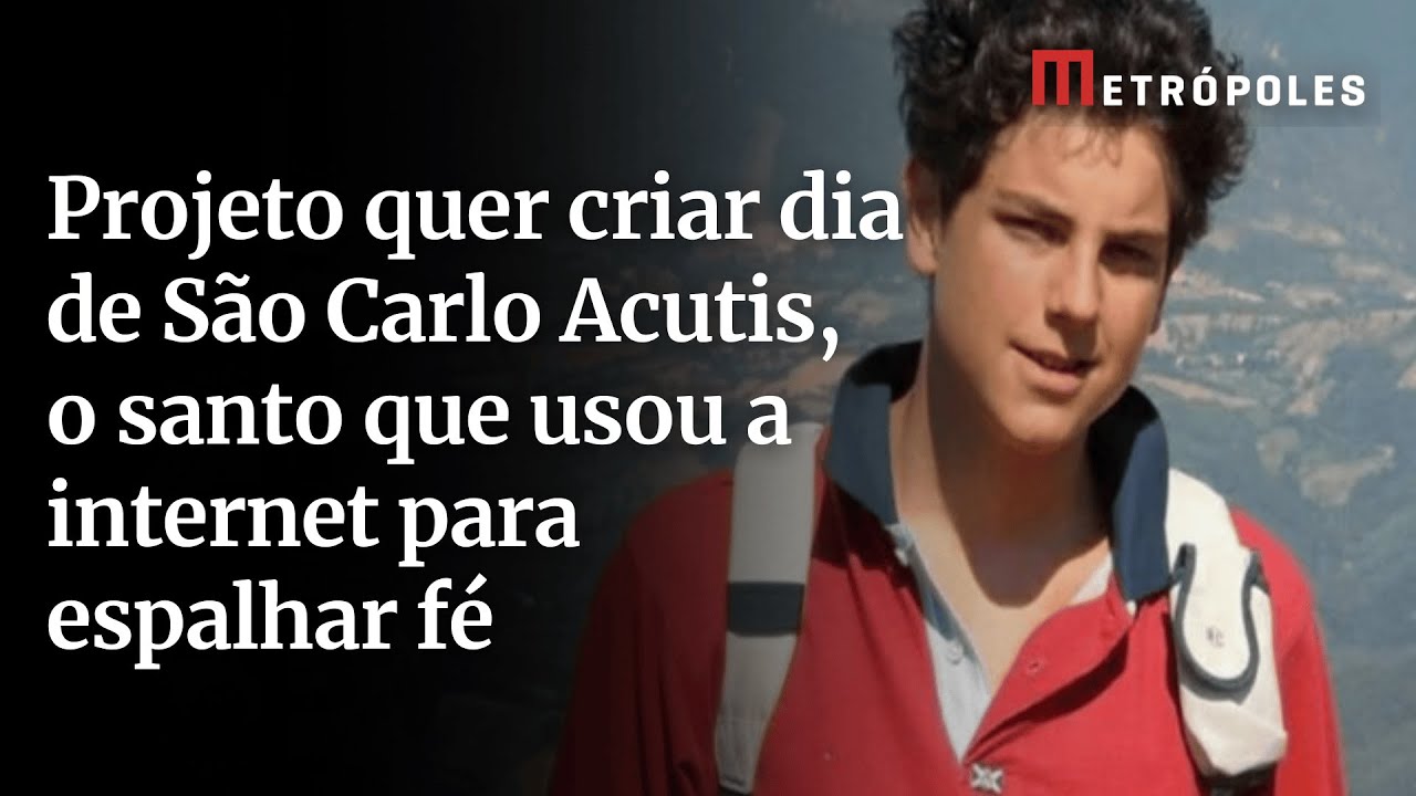 Projeto quer criar dia de São Carlo Acutis o santo que usou a internet para espalhar fé