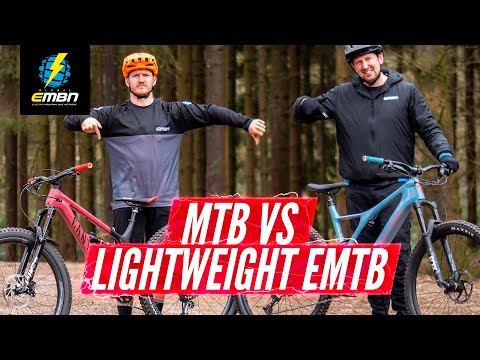 Mountain Bike Vs Lightweight E-MTB | Strikingly Similar or Worlds Apart?