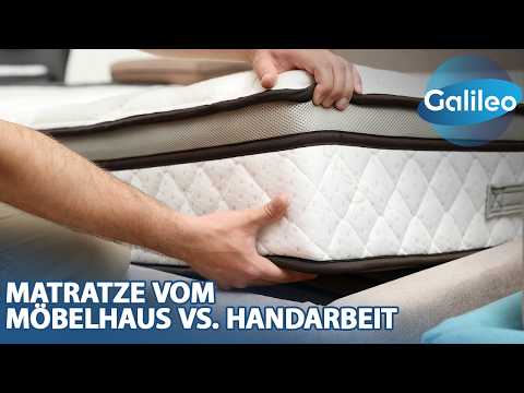 Woran erkennt man eine gute Matratze? Möbelhaus vs. Handarbeit aus der Manufaktur