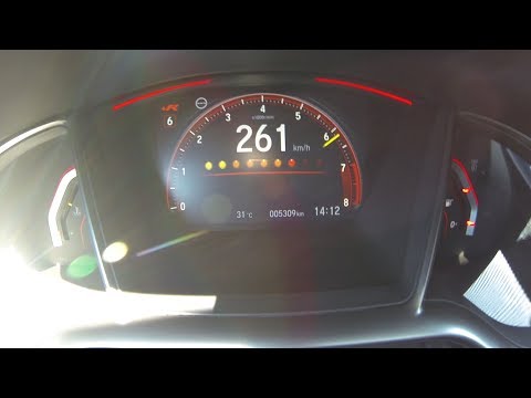 0-261 New Honda Civic Type R 2018 acceleration - UCgWMXFq6DWRx6I3yfdrvrlQ