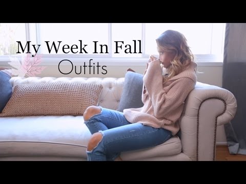 My Week In Fall Outfits - UCXTAdFsBmxNK3_c8MUvSviQ