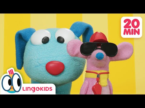 LUCAS & ME BEST EPISODES 🐶🐭 Puppets for Kids | Lingokids