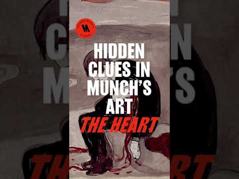 Hidden Clues in Munch's Art - The Heart #EdvardMunch