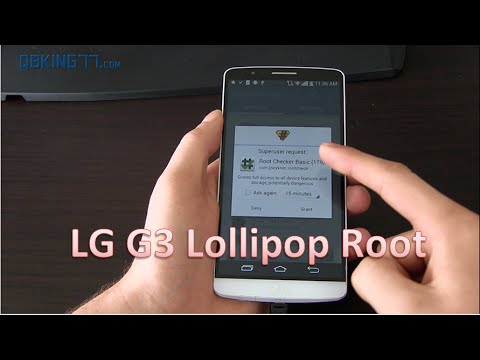 How to Root the LG G3 on Android 5.0 Lollipop (All Variants) - UCbR6jJpva9VIIAHTse4C3hw