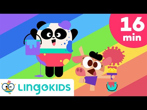 The Rainbow Song 🌈 Colors Nursery Rhymes for Kids | Lingokids